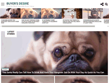 Tablet Screenshot of buyersdesire.org